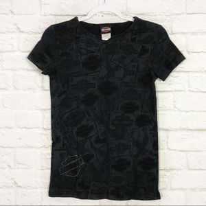 Harley-Davidson Sturgis Bling Motorcyle TShirt S